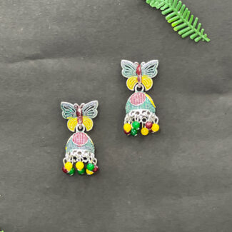 Buy Keshari Colorful Butterfly Earrings