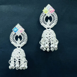 Triangle Shaped Designer Jhumki Partywear Earring for Women and Girls